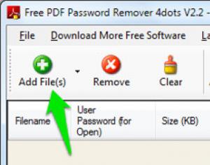 Простые способы снять пароль с PDF-файла Поставить пароль на pdf от взлома онлайн
